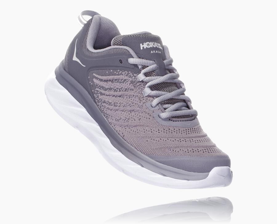 Hoka One One Løbesko Dame - Akasa - Grå - 840693XUC